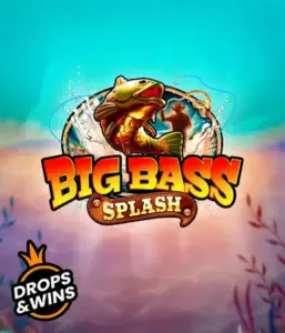 Explore the exciting world of the Big Bass Splash game by Pragmatic Play, highlighting a dynamic fish leaping out of water. This graphic depicts the essence of angling with striking graphics and lively typography. Great for fishing enthusiasts, delivering a captivating adventure. 